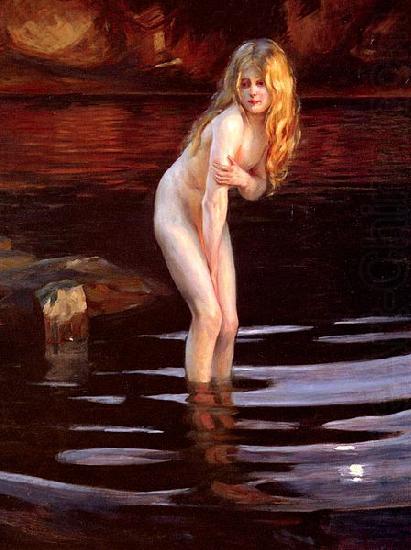 La Baigneuse, Paul Emile Chabas